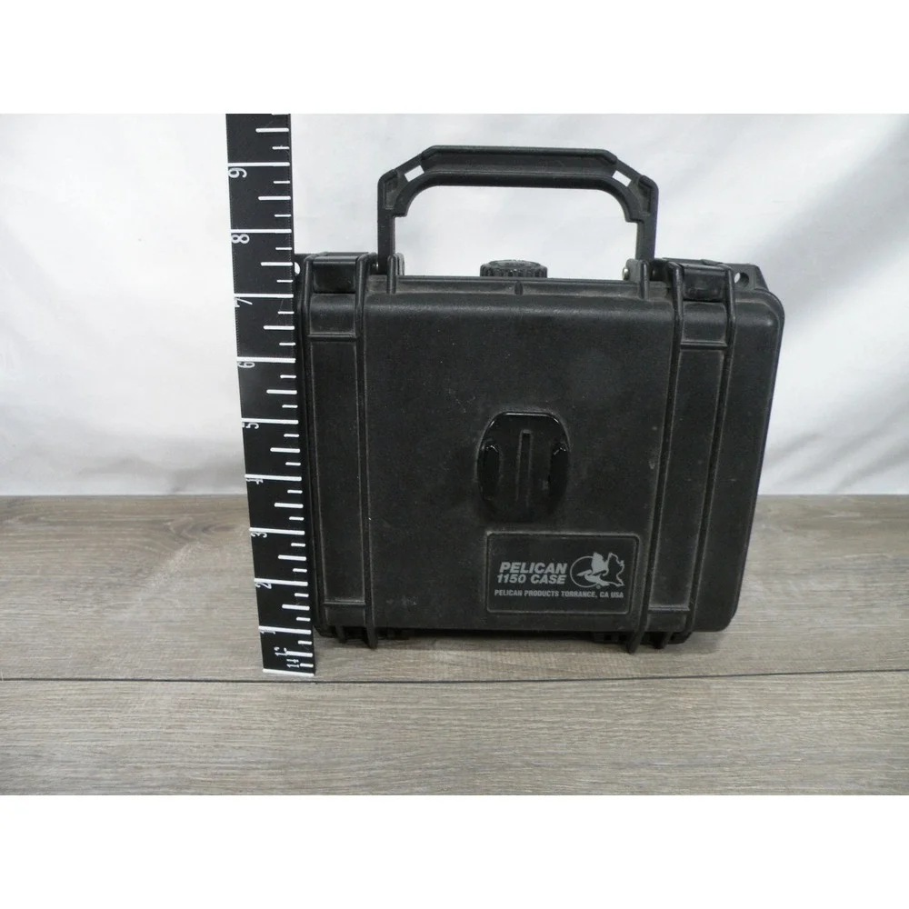 Pelican 1150 Case Black Hard Protective Equipment Case with Foam Made in USA
